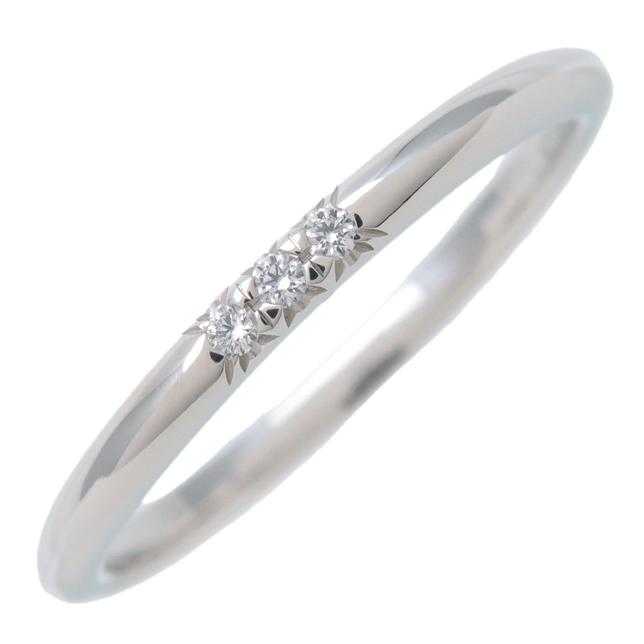 Tiffany-&-Co.-Classic-Band-3P-Diamond-RIng-PT950-Platinum-US7.5