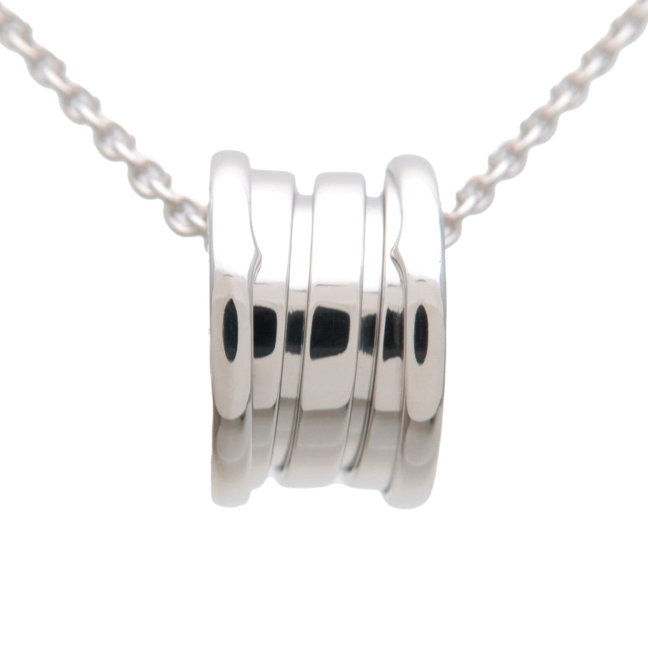 BVLGARI-B-zero1-Necklace-K18WG-750WG-White-Gold