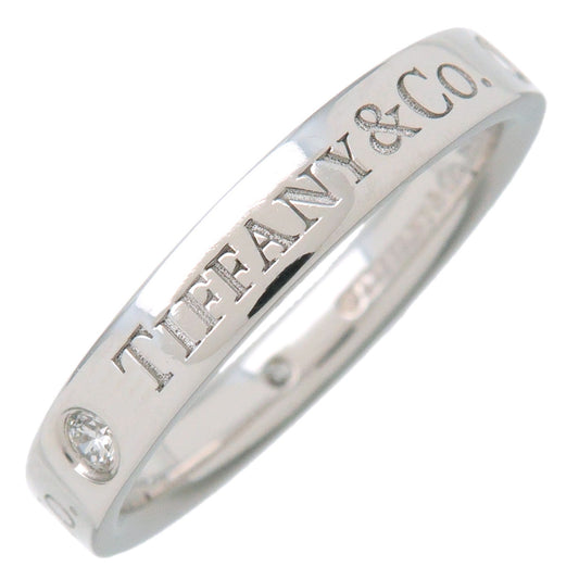 Tiffany&Co.-Flat-Band-3P-Diamond-Ring-PT950-Platinum-US5-EU49