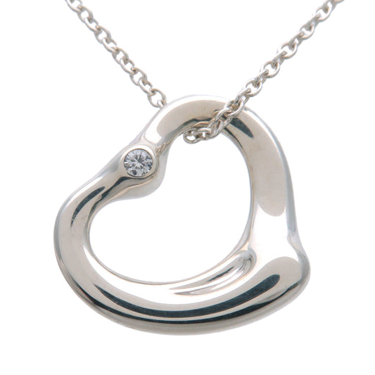 Tiffany&Co.-Open-Heart-2P-Diamond-Medium-Necklace-SV925