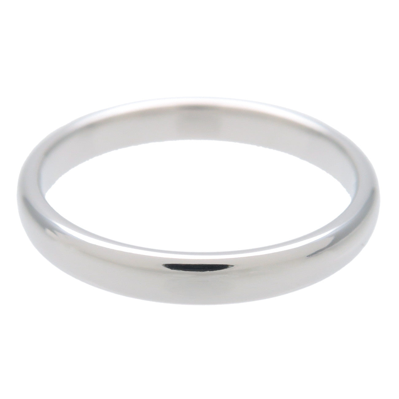 Tiffany&Co. Classic Band Ring PT950 Platinum US7.5-8 EU56