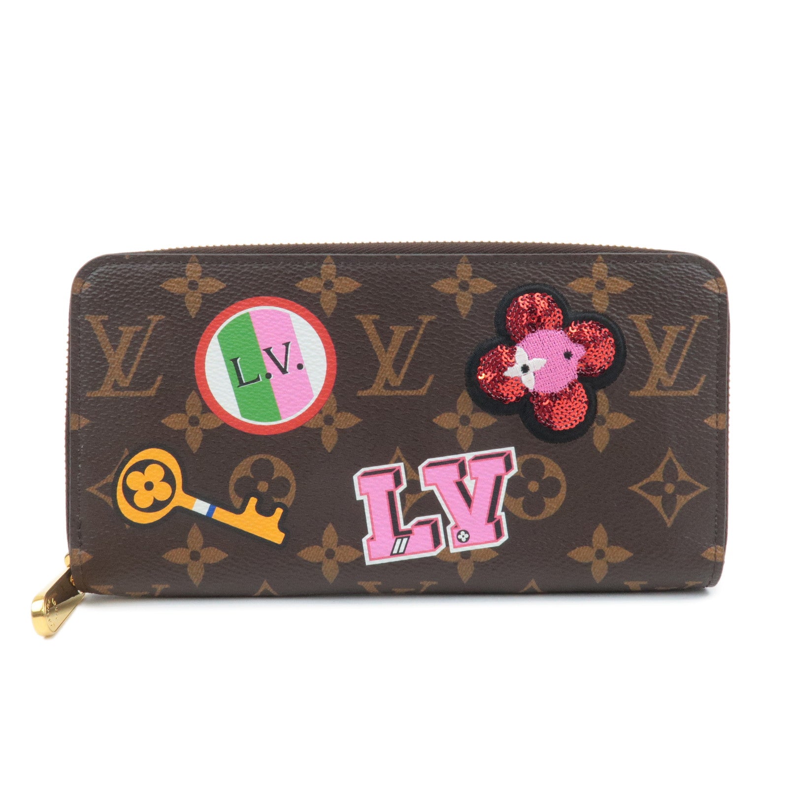 Louis-Vuitton-Monogram-Vivienne-Patches-Stories-ZippyWallet-M63392