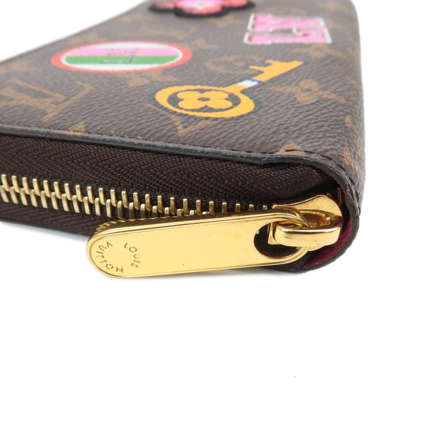 Louis Vuitton Monogram Vivienne Patches Stories ZippyWallet M63392