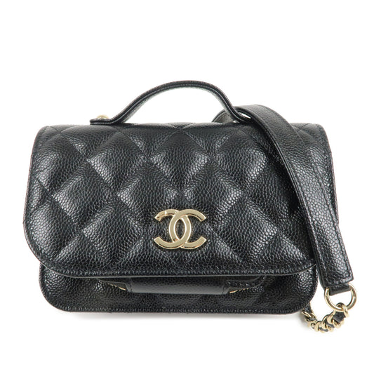 CHANEL-Matelasse-Caviar-Skin-Infinity-Mini-Shoulder-Bag-AP2914