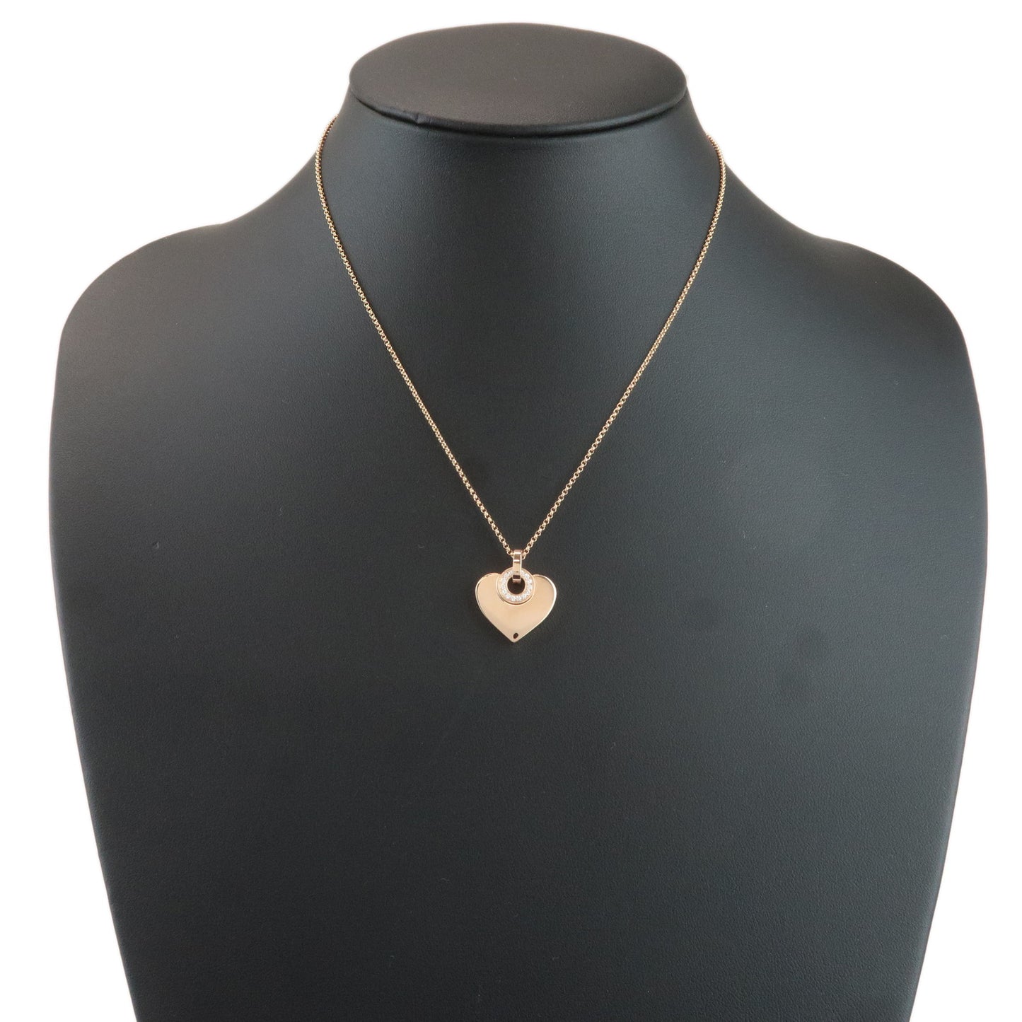 BVLGARI Bvlgari Bvlgari Cuore Necklace K18PG 750PG Rose Gold