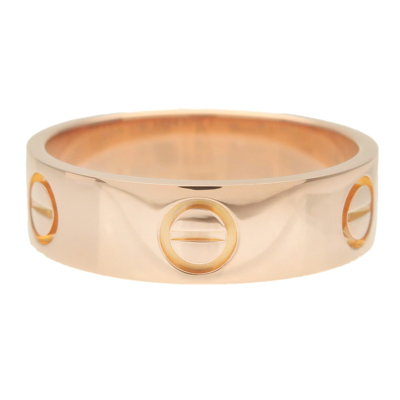 Cartier Love Ring K18PG 750PG Rose Gold #55 US7.5 EU55 HK16.5