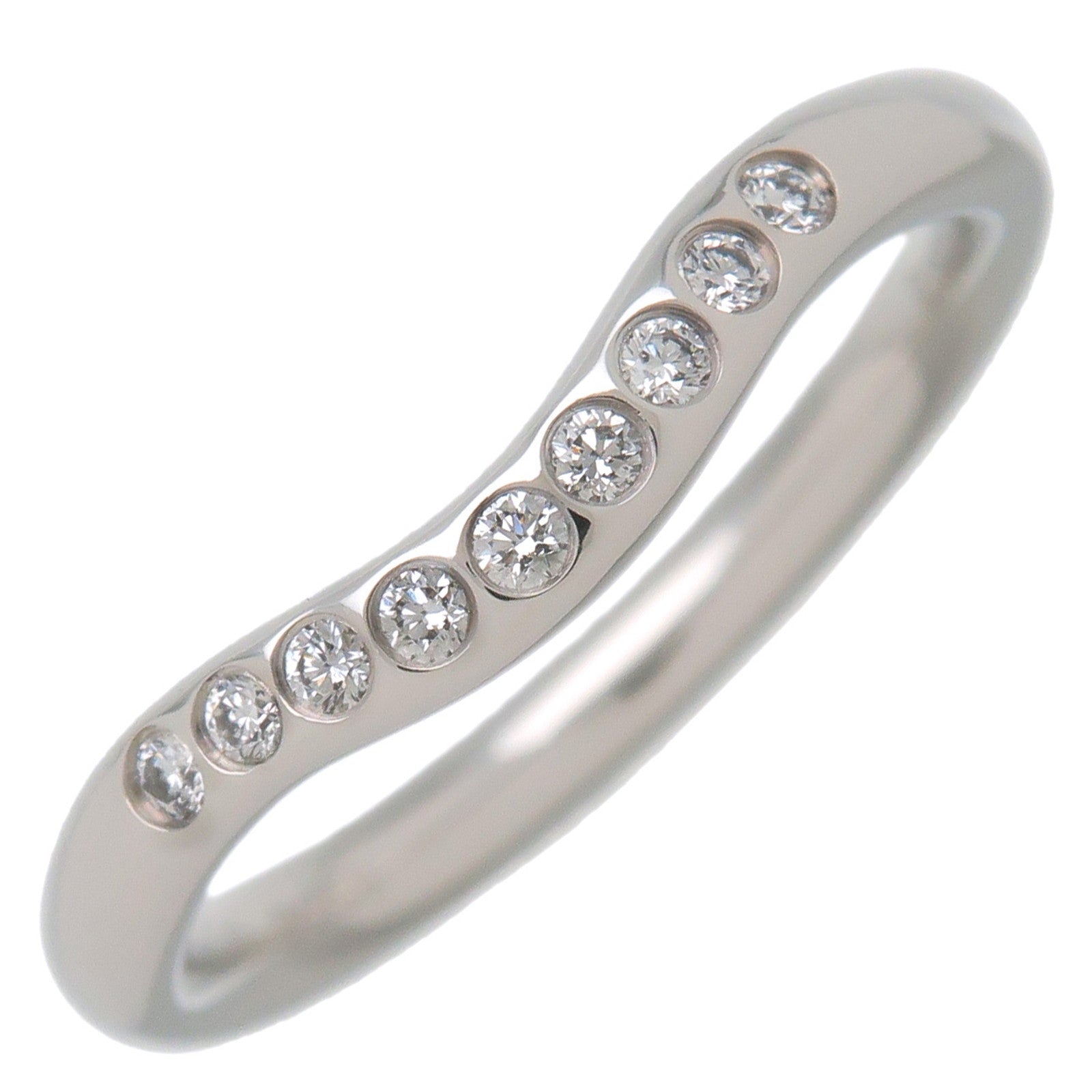 Tiffany&Co.-Carved-Band-Ring-9P-Diamonds-PT950-EU46.5-US3.5-4-HK8