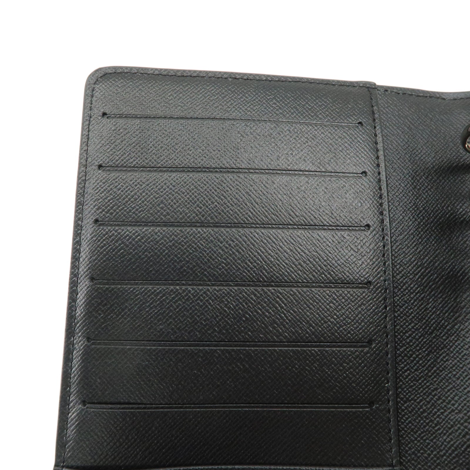 Louis Vuitton Epi Agenda MM Planner Cover Noir Black R20202