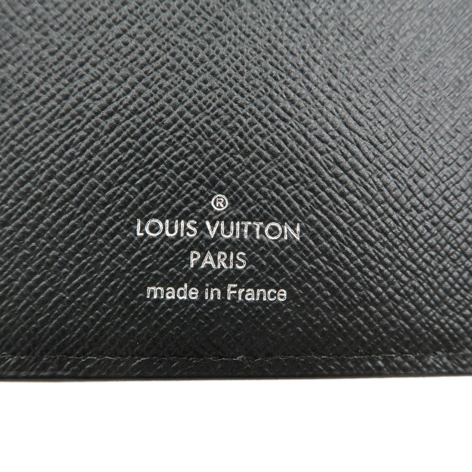 Louis Vuitton Epi Agenda MM Planner Cover Noir Black R20202