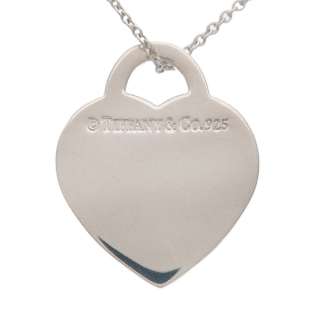 Tiffany & Co. Return to Tiffany Heart Tag Necklace SV925 Silver