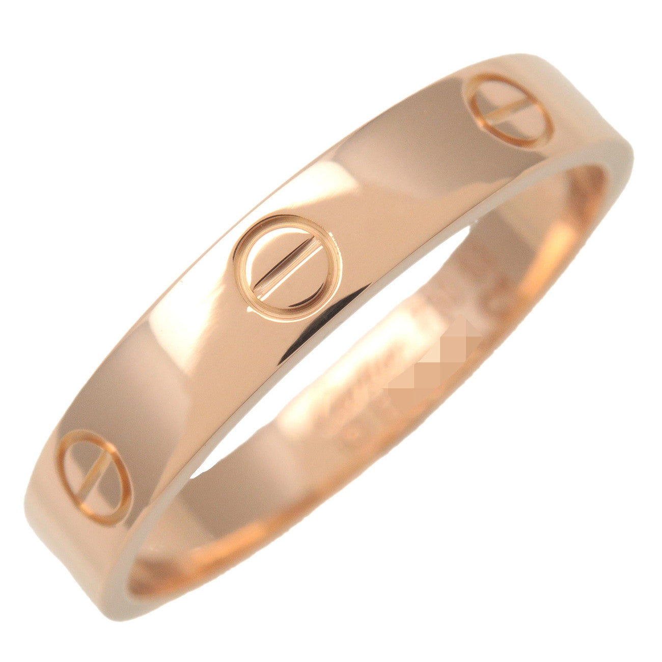 Cartier-Mini-Love-Ring-K18-750PG-Rose-Gold-#63-US10-10.5-EU63.5