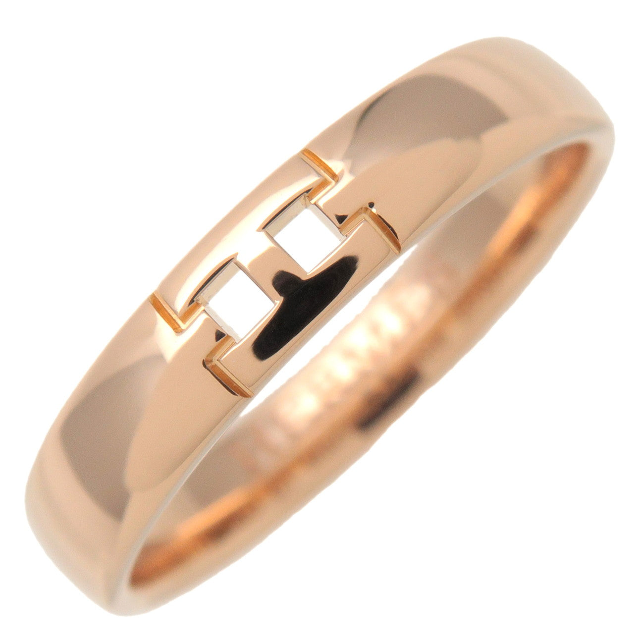 HERMES-Ever-Hercules-Ring-K18PG-750PG-Rose-Gold-#51-US5.5-6