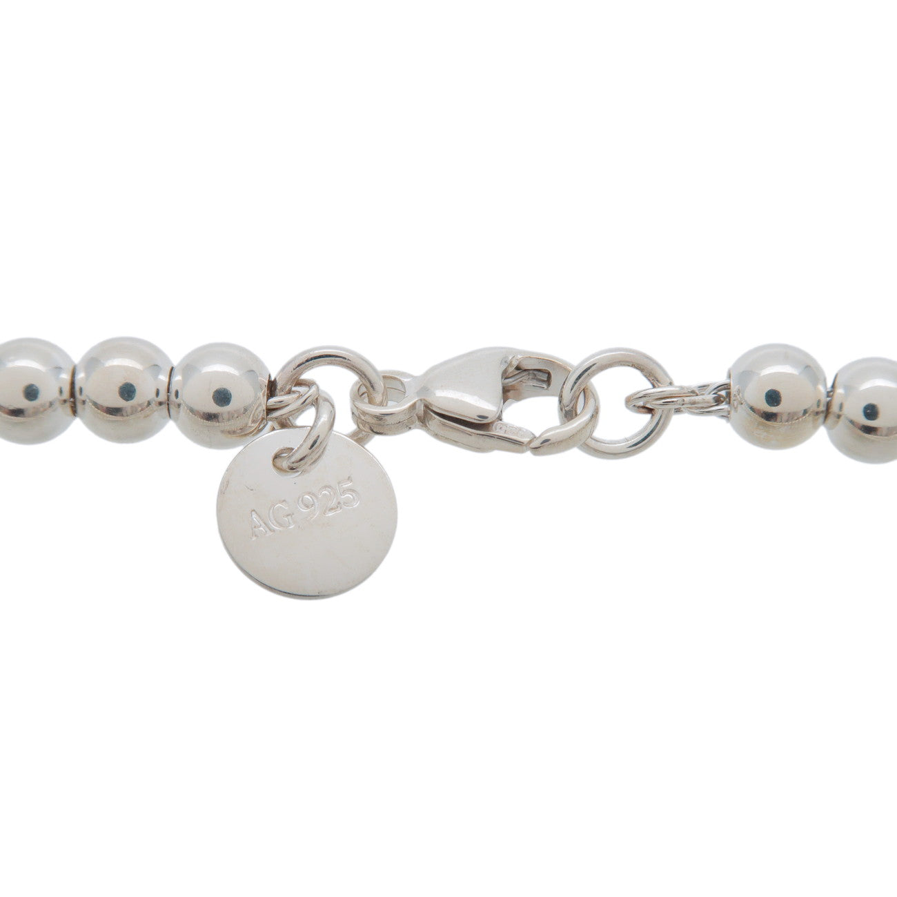 Tiffany&Co. Return to Tiffany Mini Heart Beads Bracelet SV925