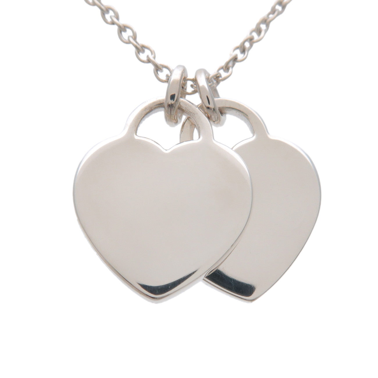 Tiffany&Co. Return to Tiffany Mini Double Hearts Necklace SV925