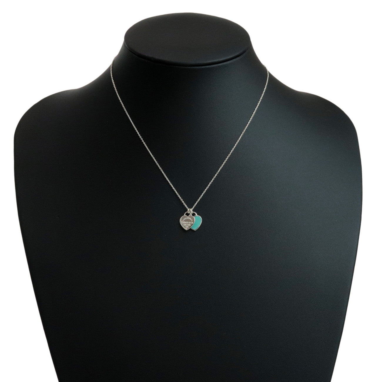 Tiffany&Co. Return to Tiffany Mini Double Hearts Necklace SV925