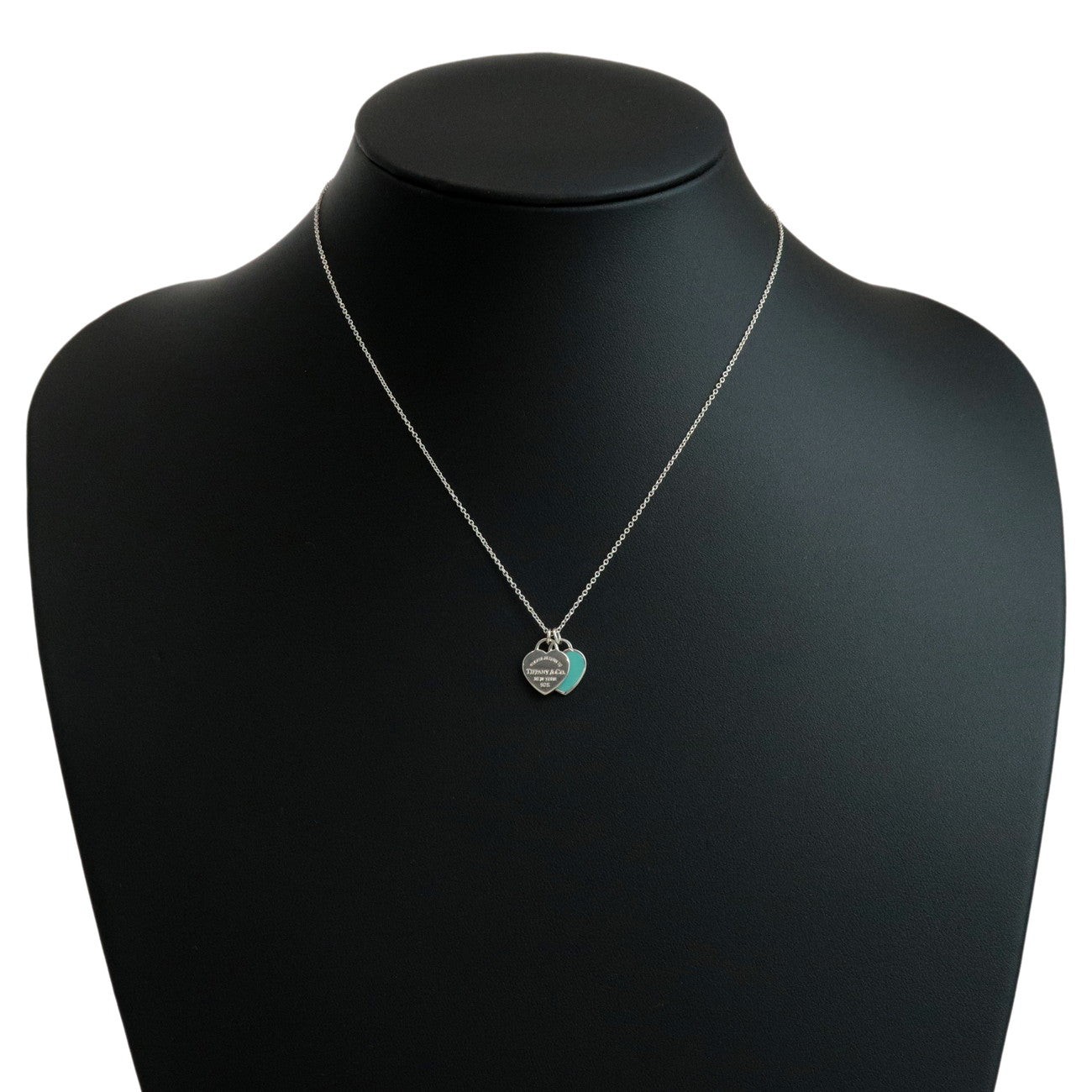 Tiffany&Co. Return to Tiffany Mini Double Hearts Necklace SV925