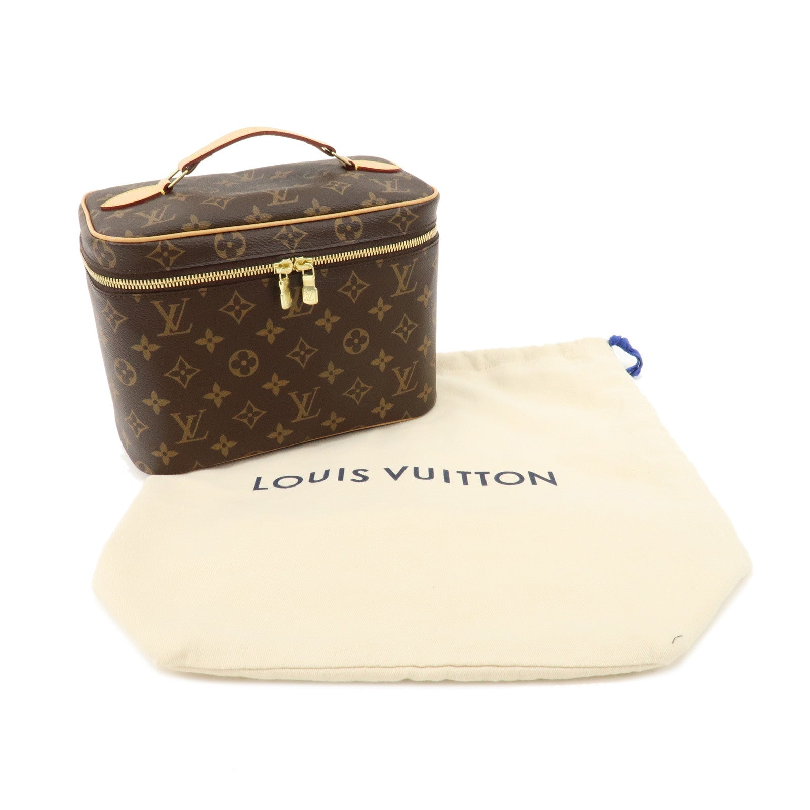 Louis Vuitton Monogram Nice BB Vanity Bag Cosmetic Pouch M42265