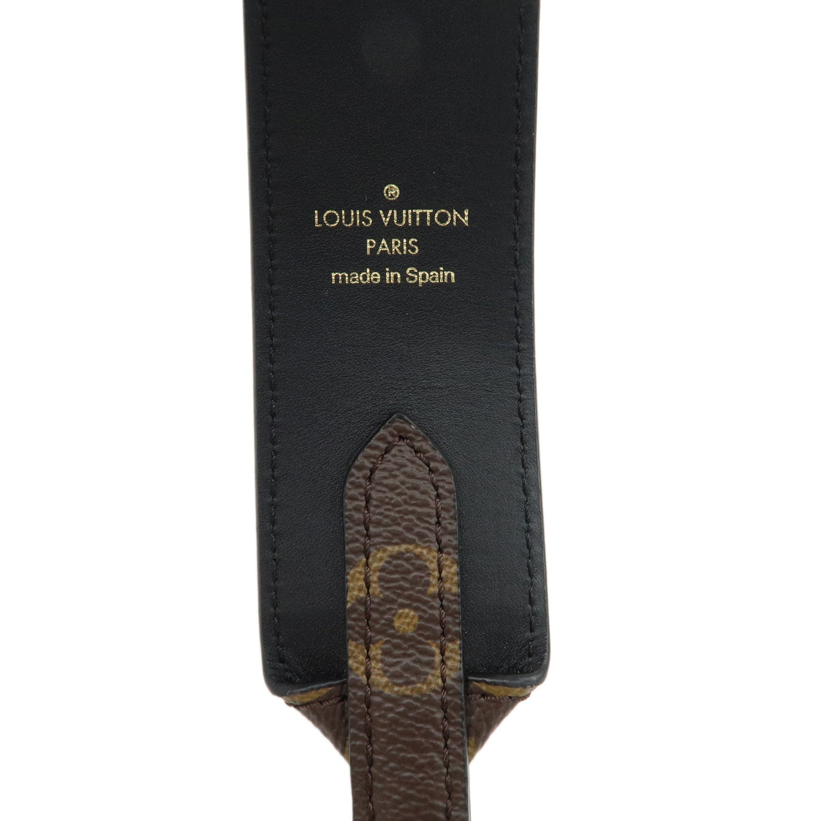 Louis Vuitton Monogram Canvas Shoulder Strap Noir J02288