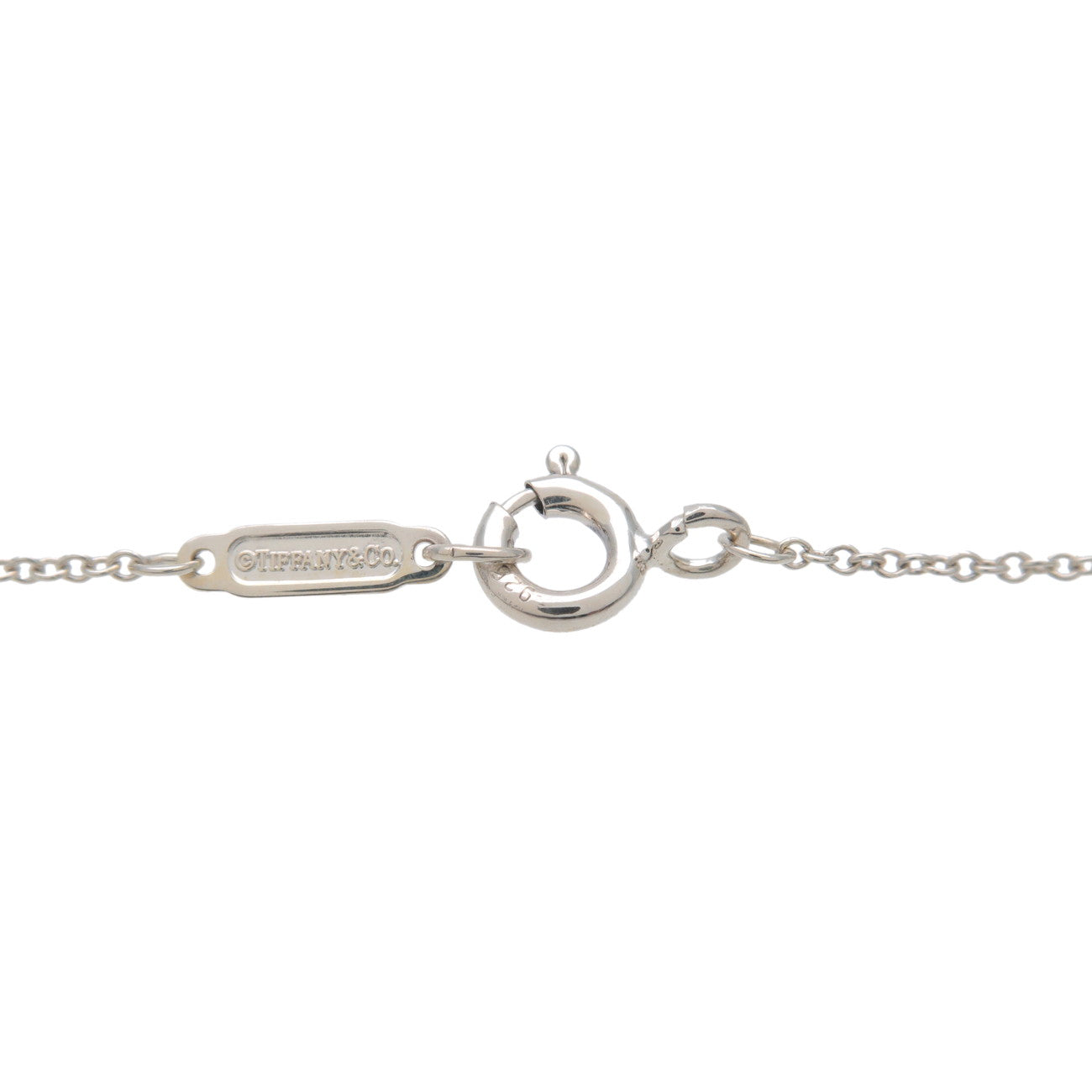 Tiffany&Co. Return to Tiffany Mini Double Heart Necklace SV925