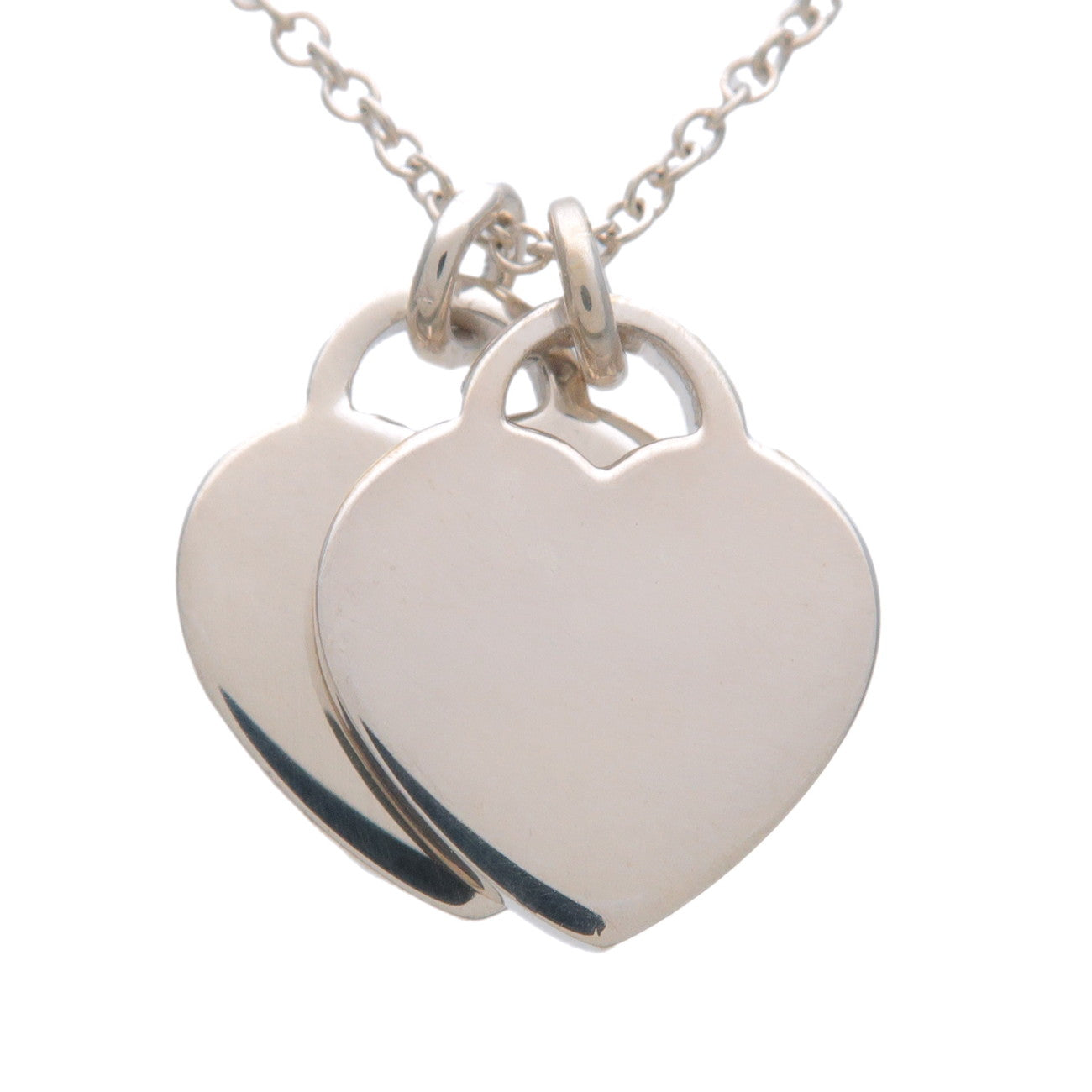 Tiffany&Co. Return to Tiffany Double Heart Necklace SV925