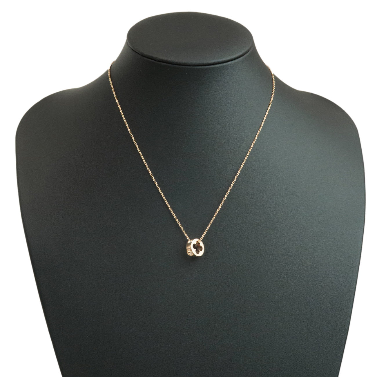 Louis Vuitton Pendentif Empreinte Necklace K18PG Rose Gold Q93673