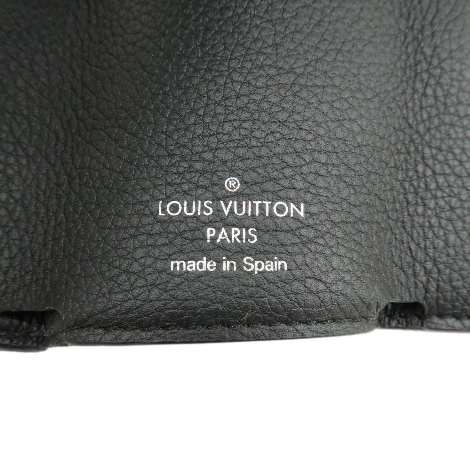 Louis Vuitton Lock Me Portefeuille Lock Mini Wallet Noir M63921