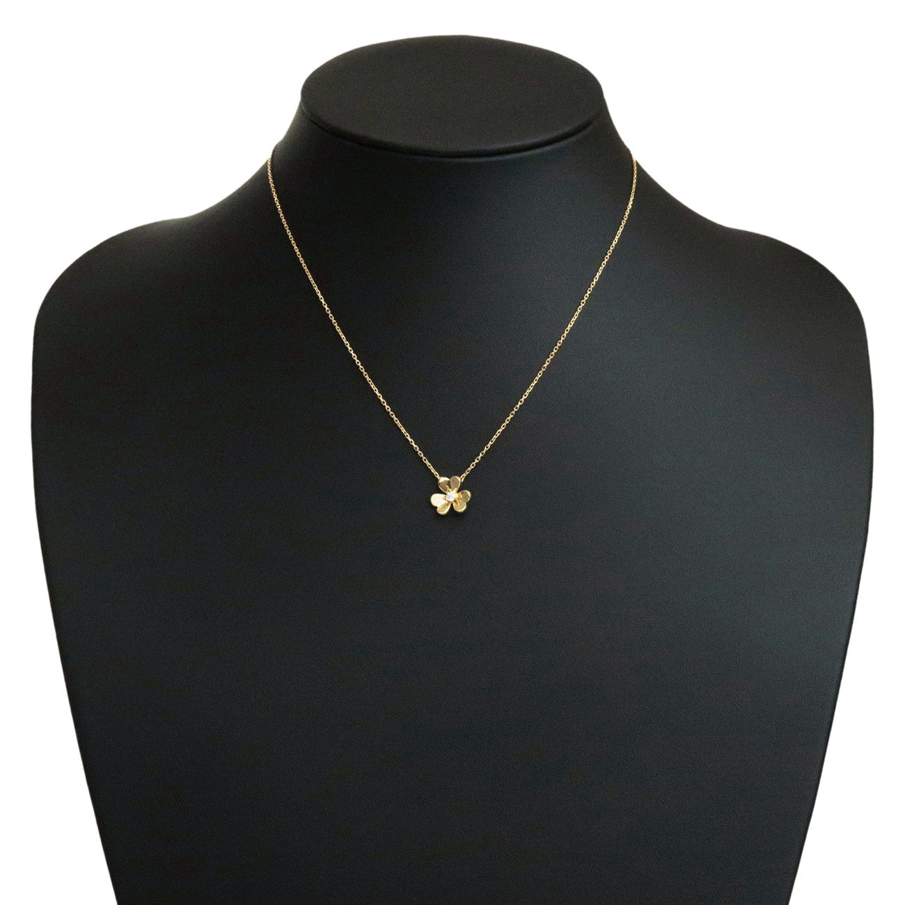 Van Cleef & Arpels Frivole Mini  1P Diamond Necklace K18YG