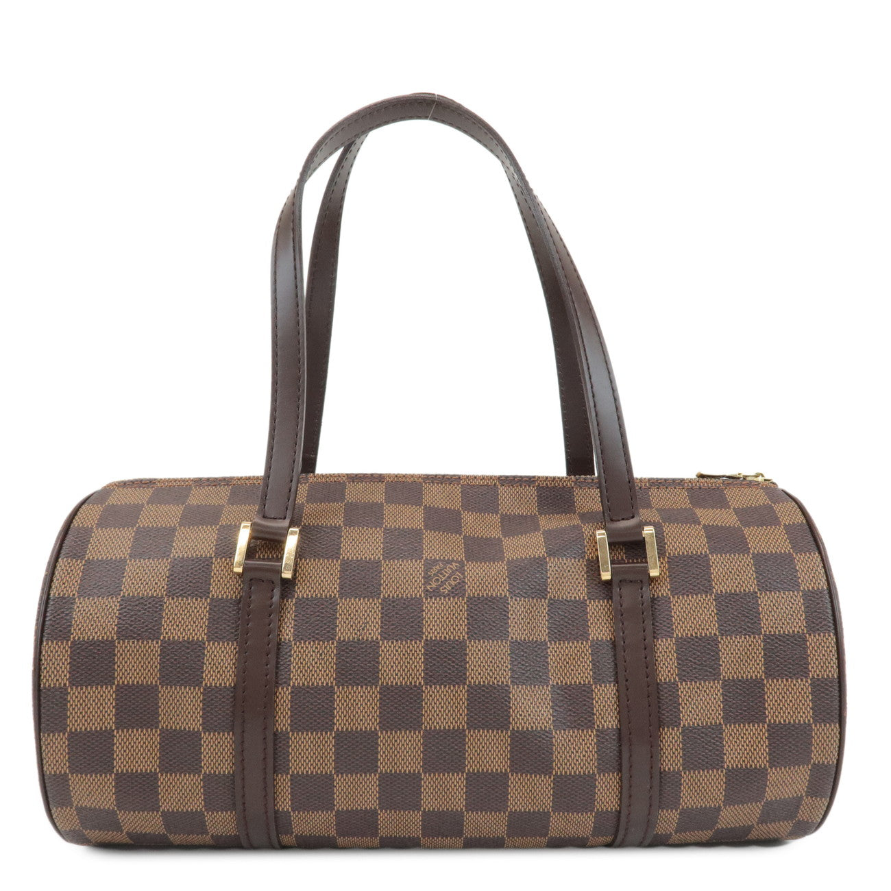 Louis Vuitton Damier Ebene Papillon 30 Hand Bag Brown N51303