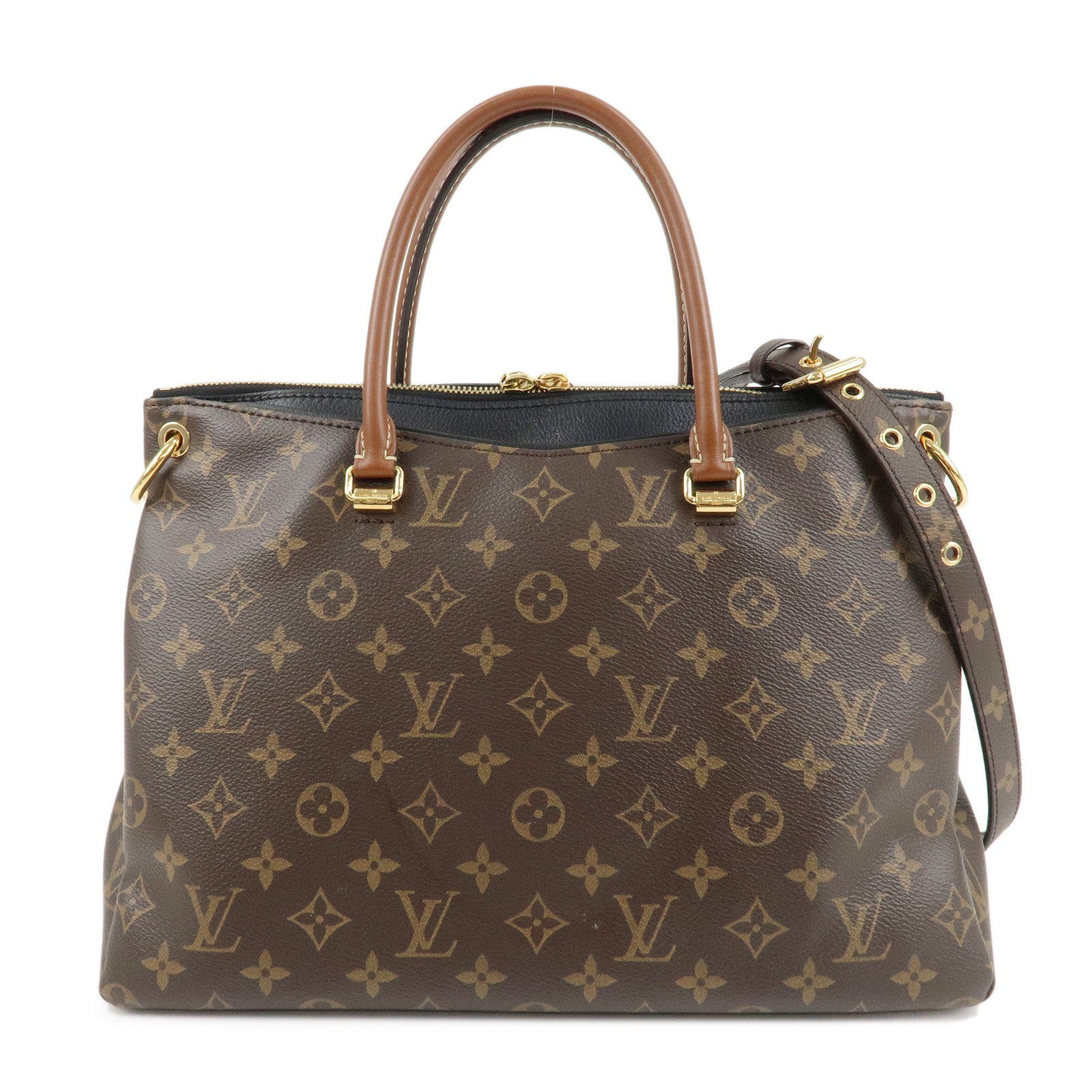 Louis-Vuitton-Monogram-Pallas-2Way-Hand-Bag-Noir-M41064