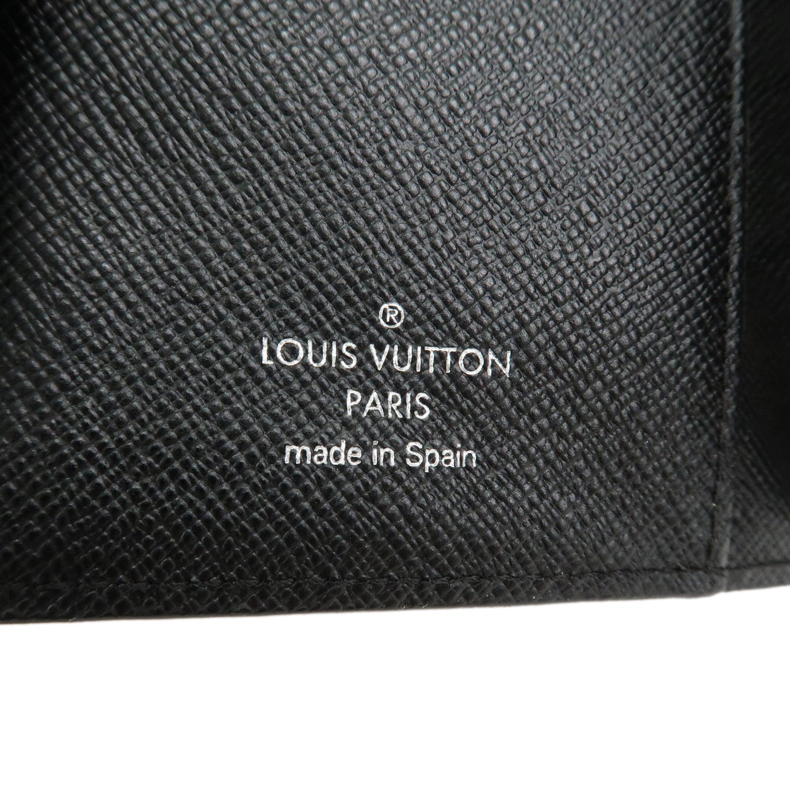 Louis Vuitton Epi Agenda PM Planner Cover Black Noir R20052