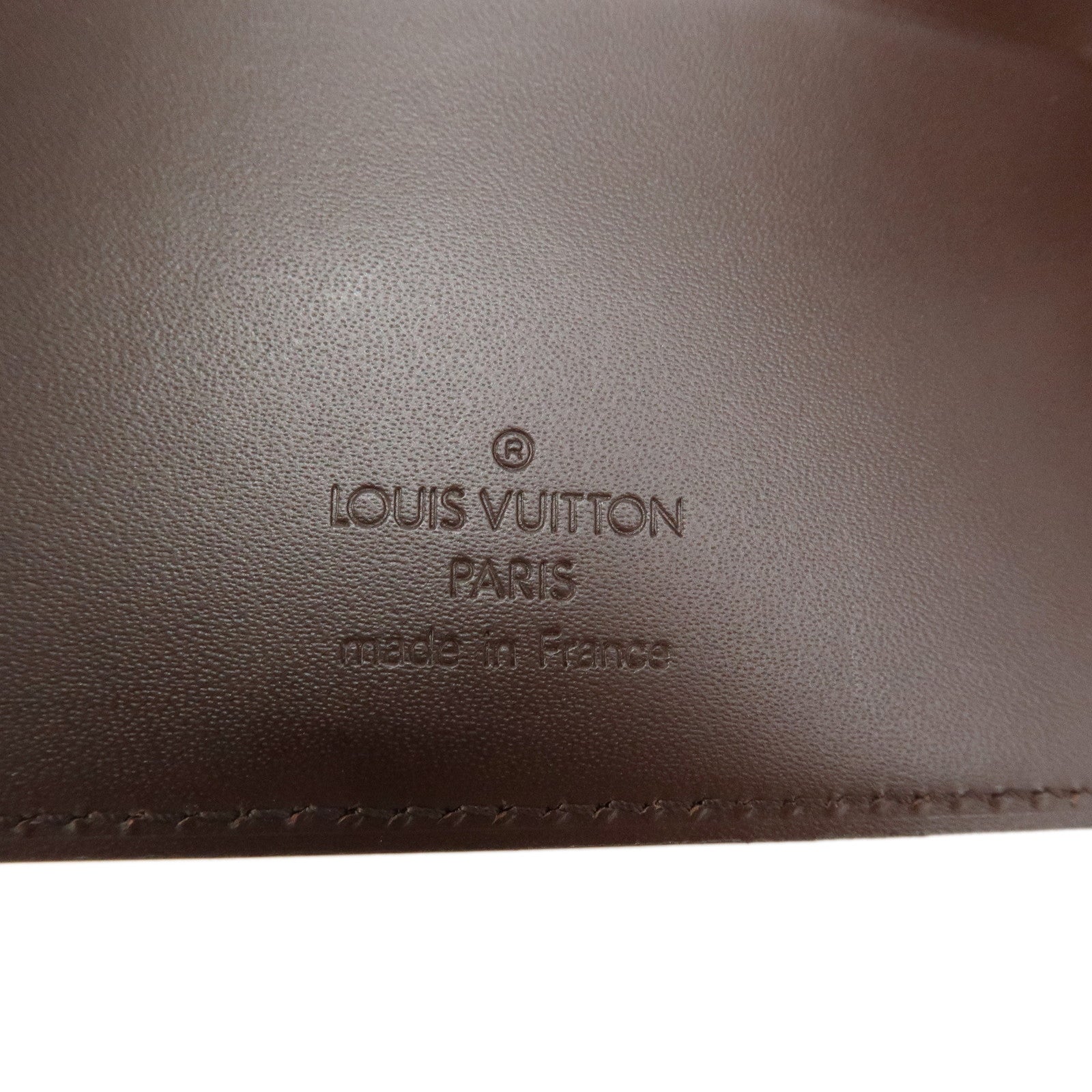 Louis Vuitton Epi Agenda MM Planner Cover Mocha R2004D