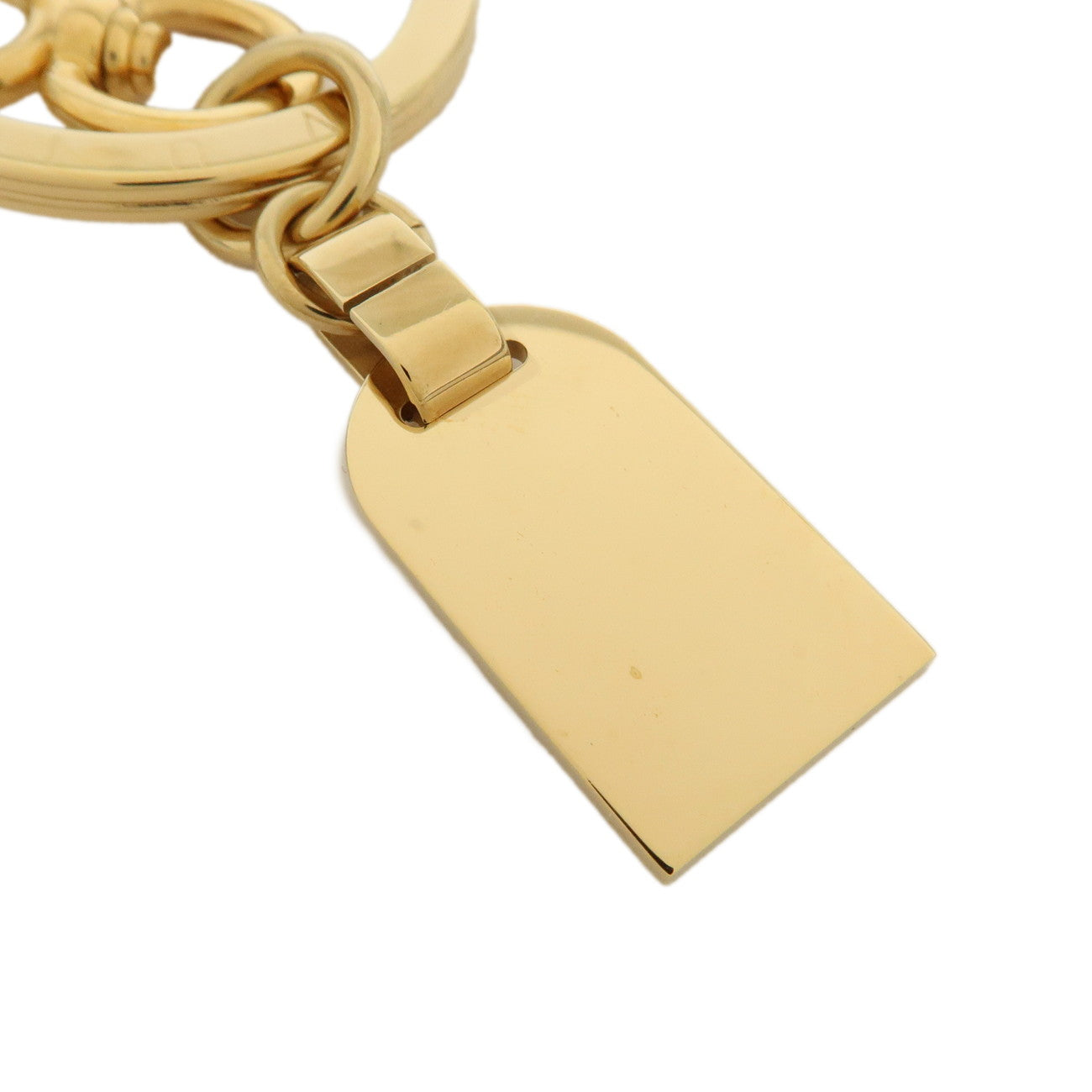 Louis Vuitton Porte Cles Mini Travel Charm Key Chain Gold M65996