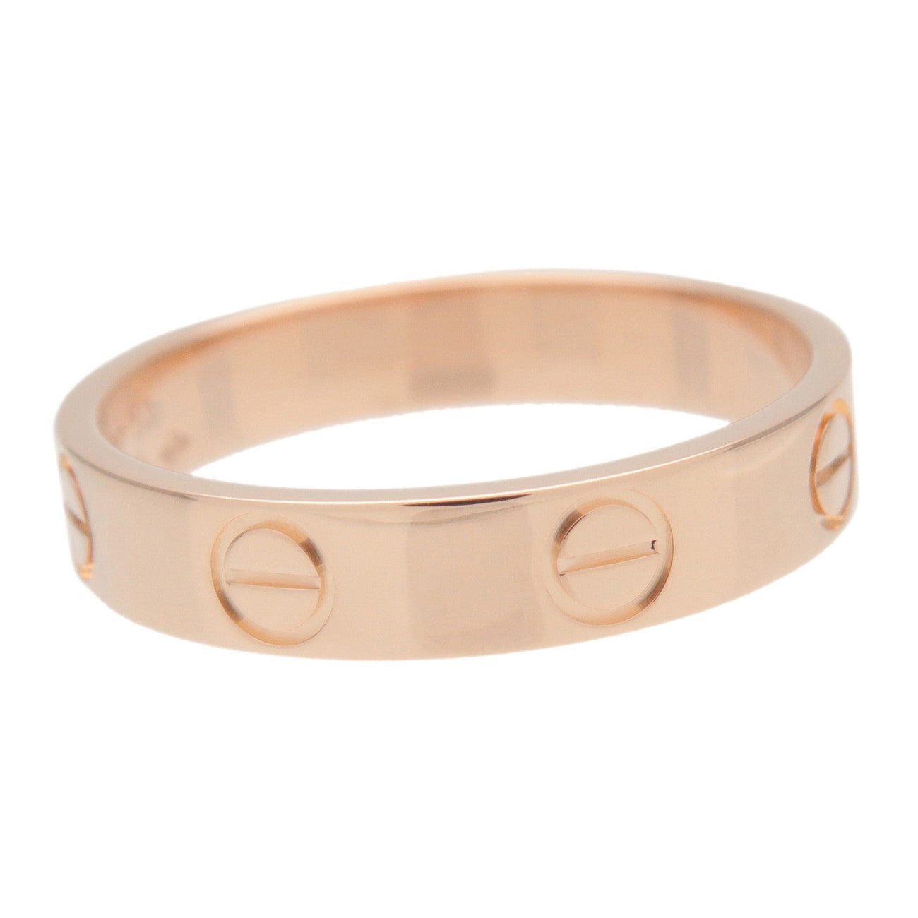 Cartier Mini Love Ring K18 750PG Rose Gold #51 US5.5-6 EU51 HK12.5