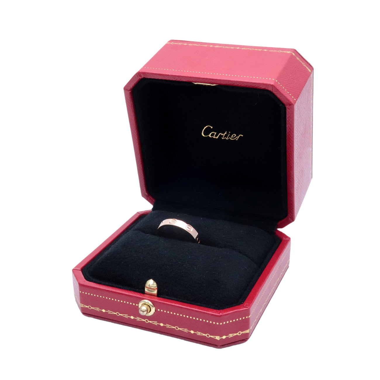 Cartier Mini Love Ring K18 750PG Rose Gold #51 US5.5-6 EU51 HK12.5