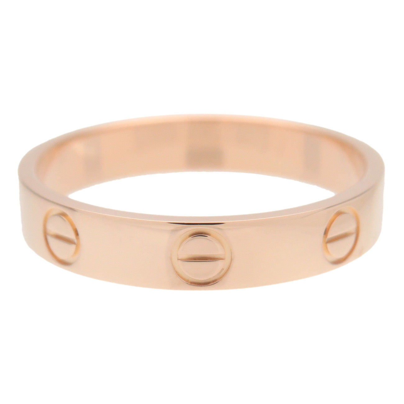 Cartier Mini Love Ring K18 750PG Rose Gold #55 US7-7.5 EU54.5 HK16