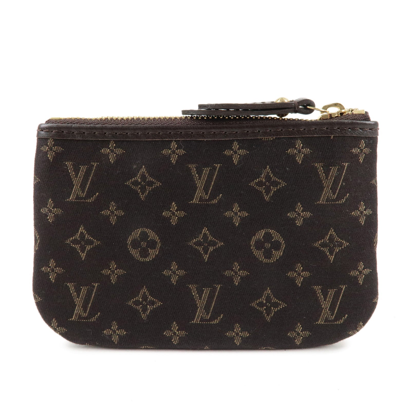 Louis Vuitton Monogram Mini Lin Pochette Cles Coin Case M95230