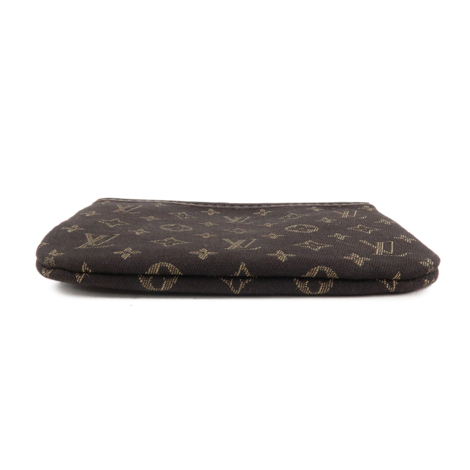 Louis Vuitton Monogram Mini Lin Pochette Cles Coin Case M95230