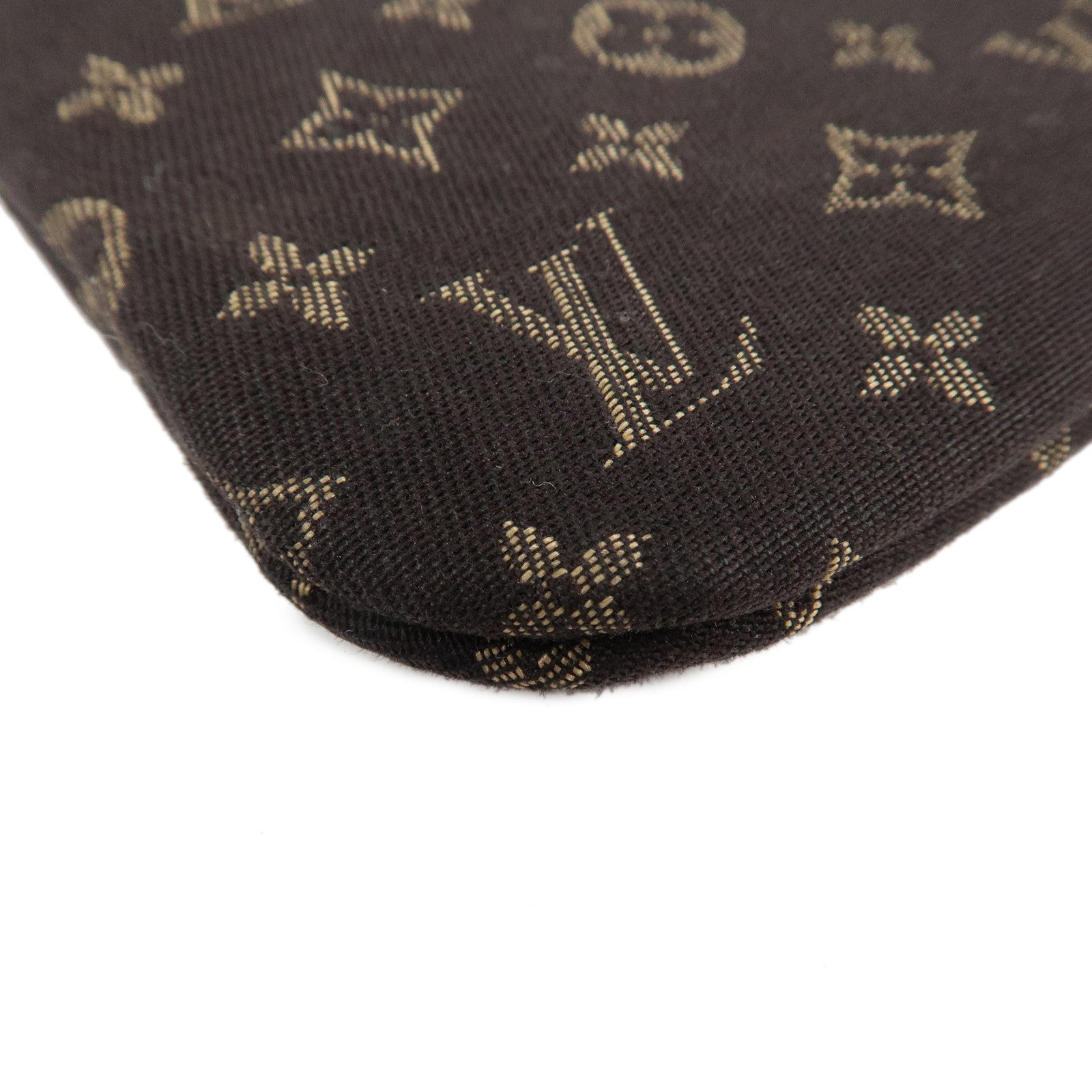 Louis Vuitton Monogram Mini Lin Pochette Cles Coin Case M95230