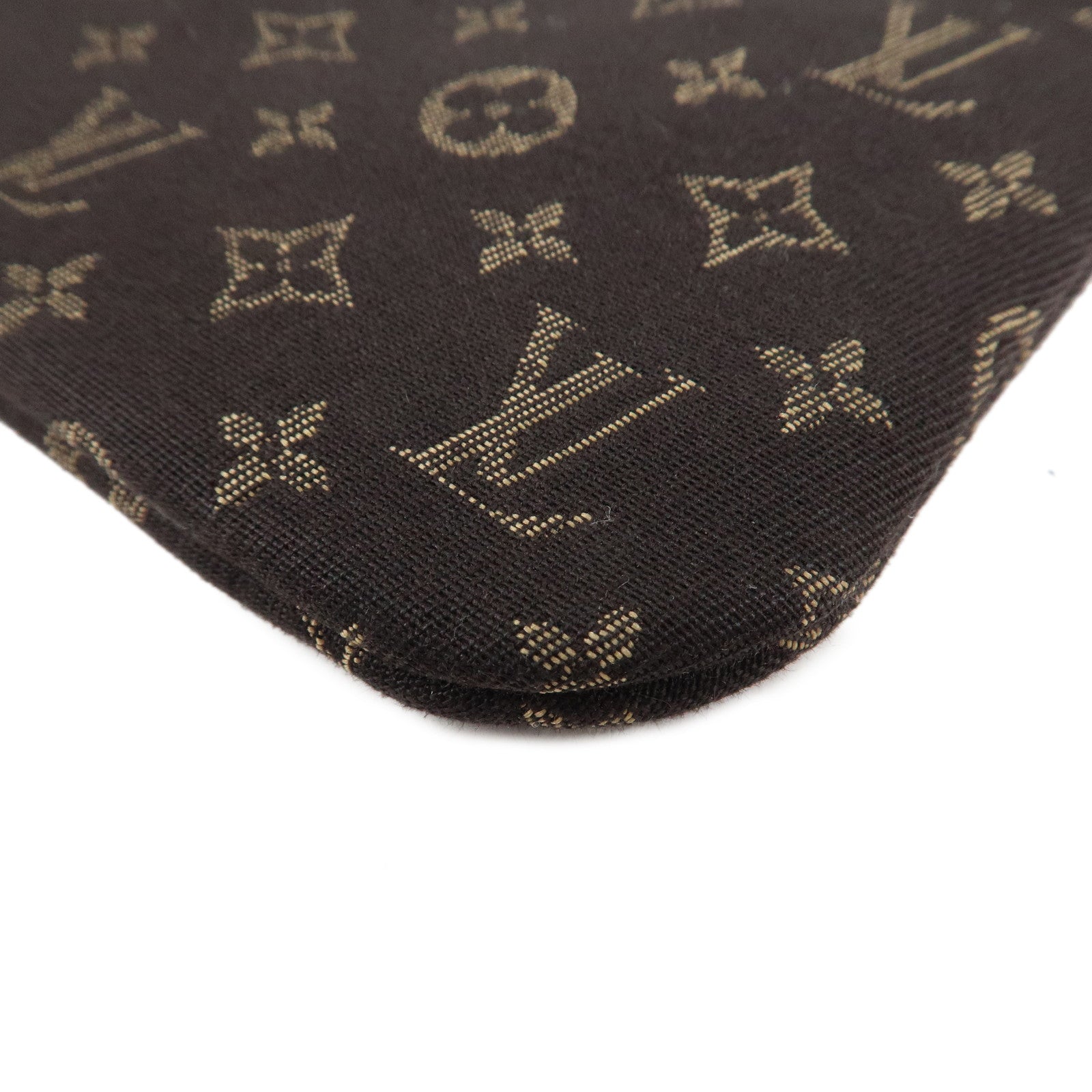 Louis Vuitton Monogram Mini Lin Pochette Cles Coin Case M95230