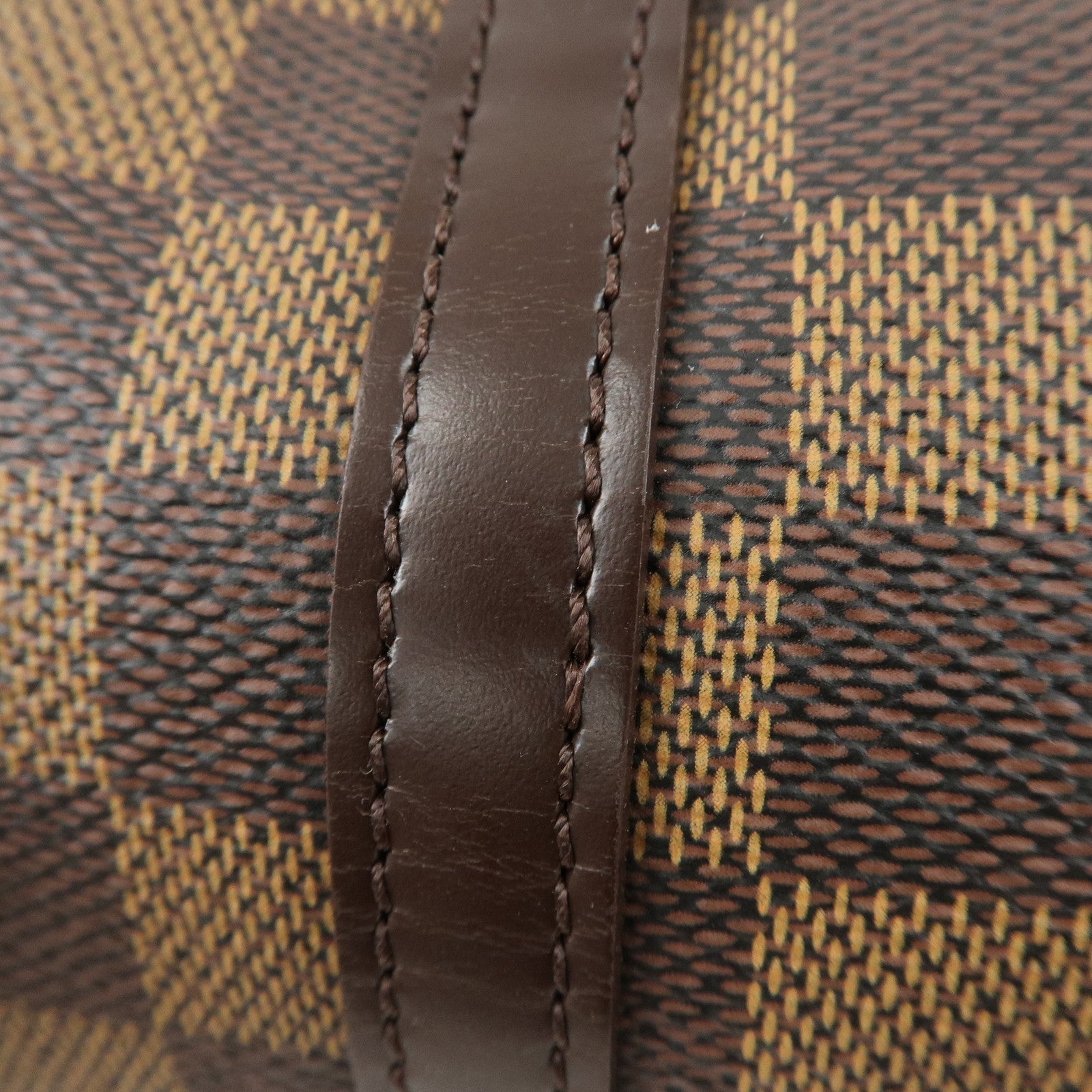 LOUIS VUITTON Damier Ebene Papillon 26 Hand Bag Brown N51304 Used