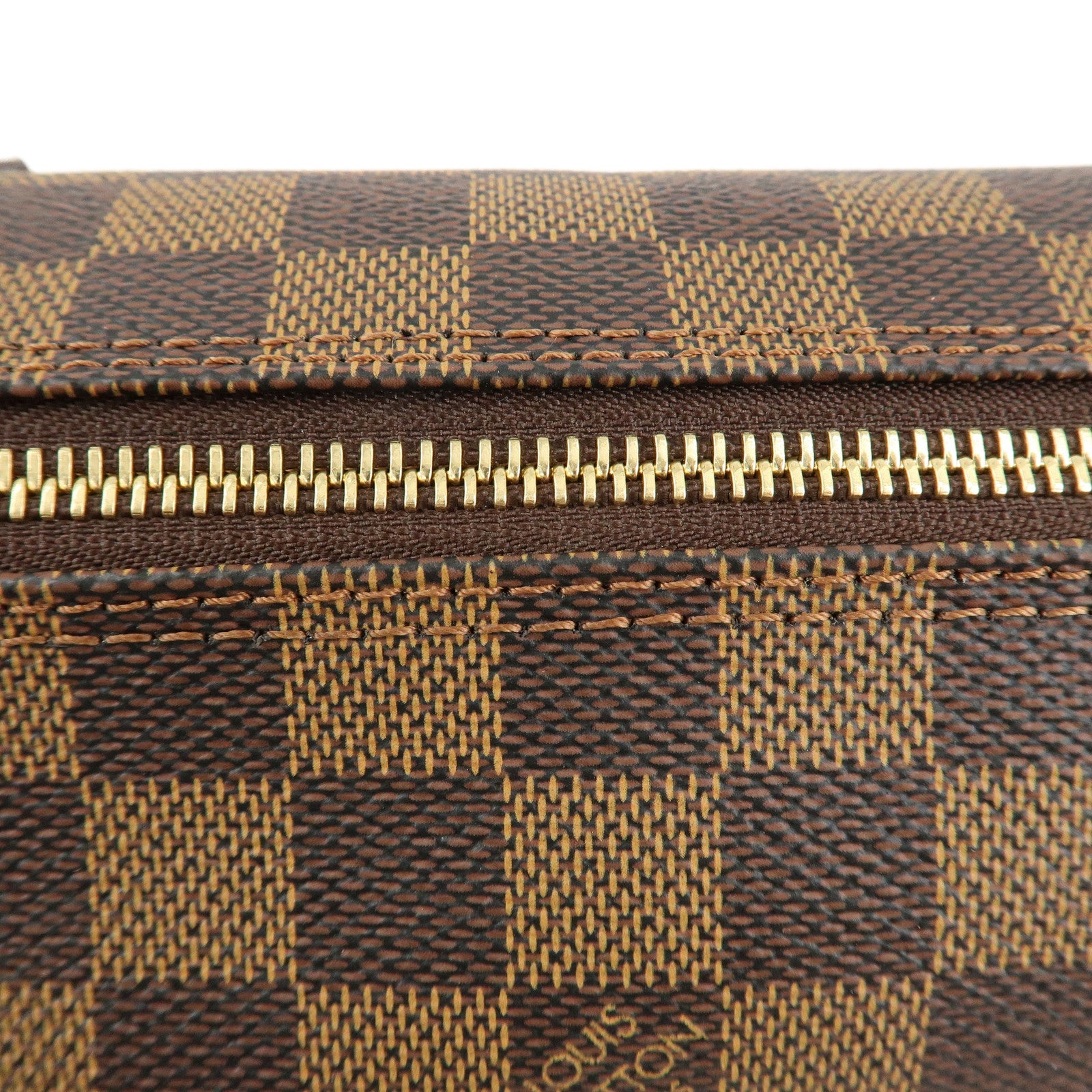 LOUIS VUITTON Damier Ebene Papillon 26 Hand Bag Brown N51304 Used