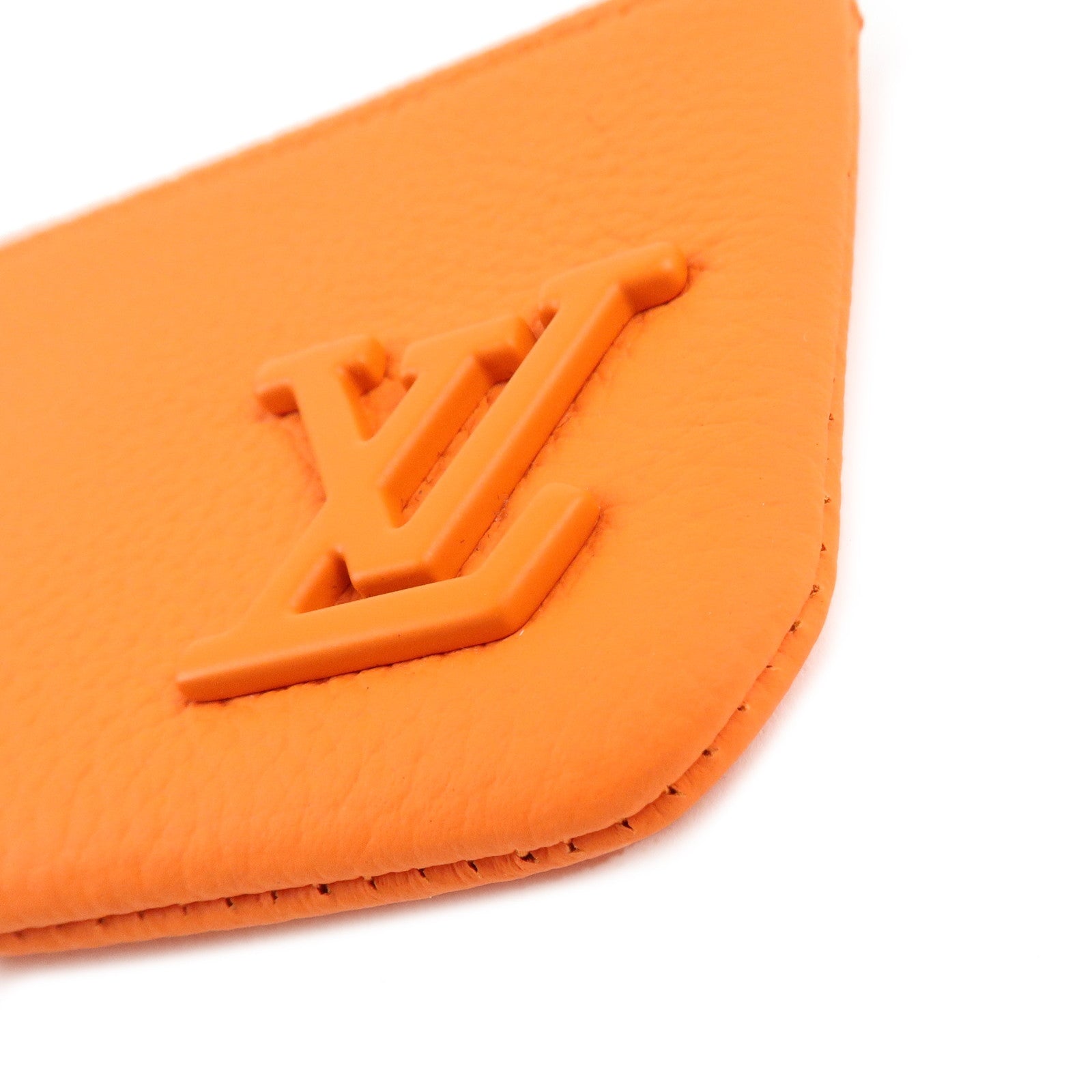 Louis Vuitton Aerogram Pochette Cles Coin Case Orange M81032