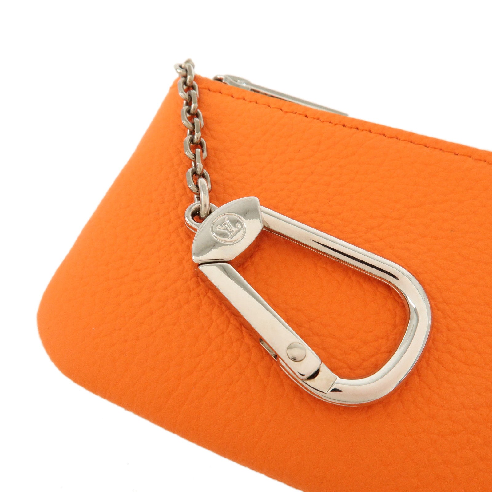 Louis Vuitton Aerogram Pochette Cles Coin Case Orange M81032