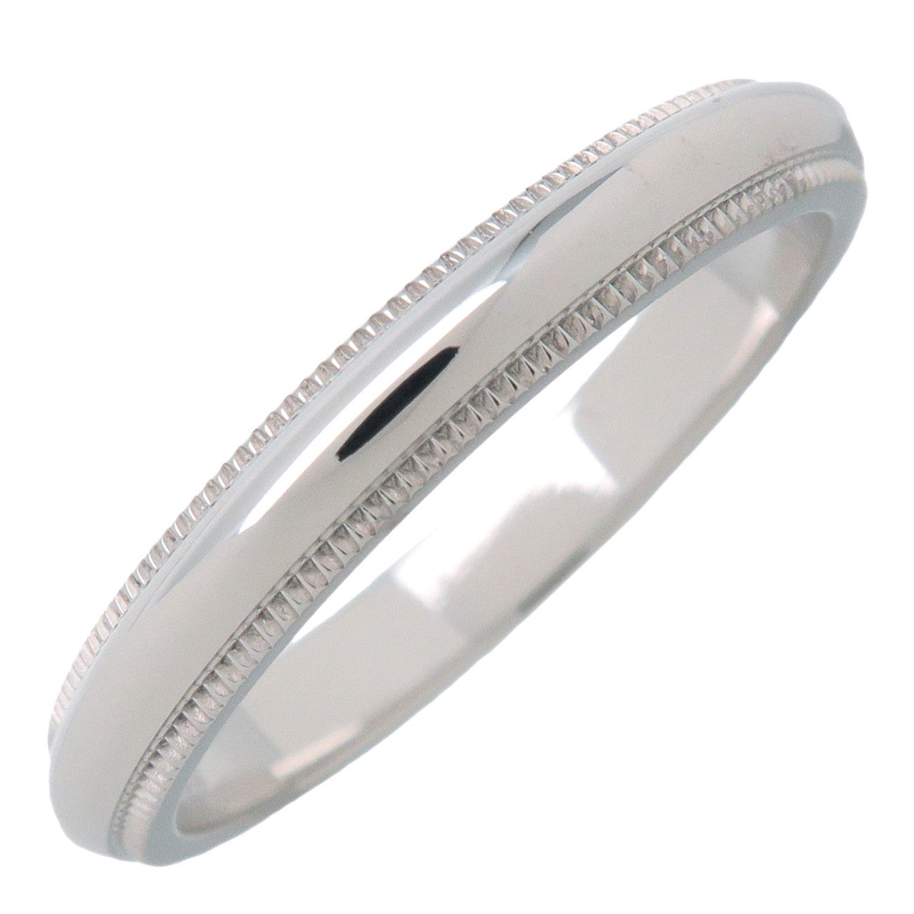 Tiffany&Co.-Milgrain-Band-Ring-PT950-Platinum-US7-7.5--EU54.5