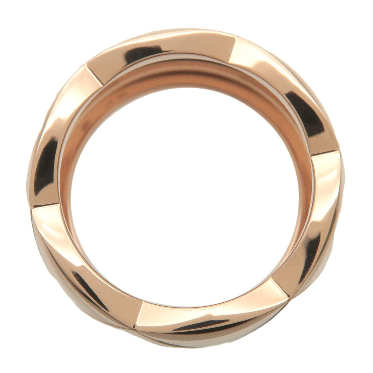 CHANEL COCO Crush Ring Large #50 K18PG 750PG Rose Gold J10818