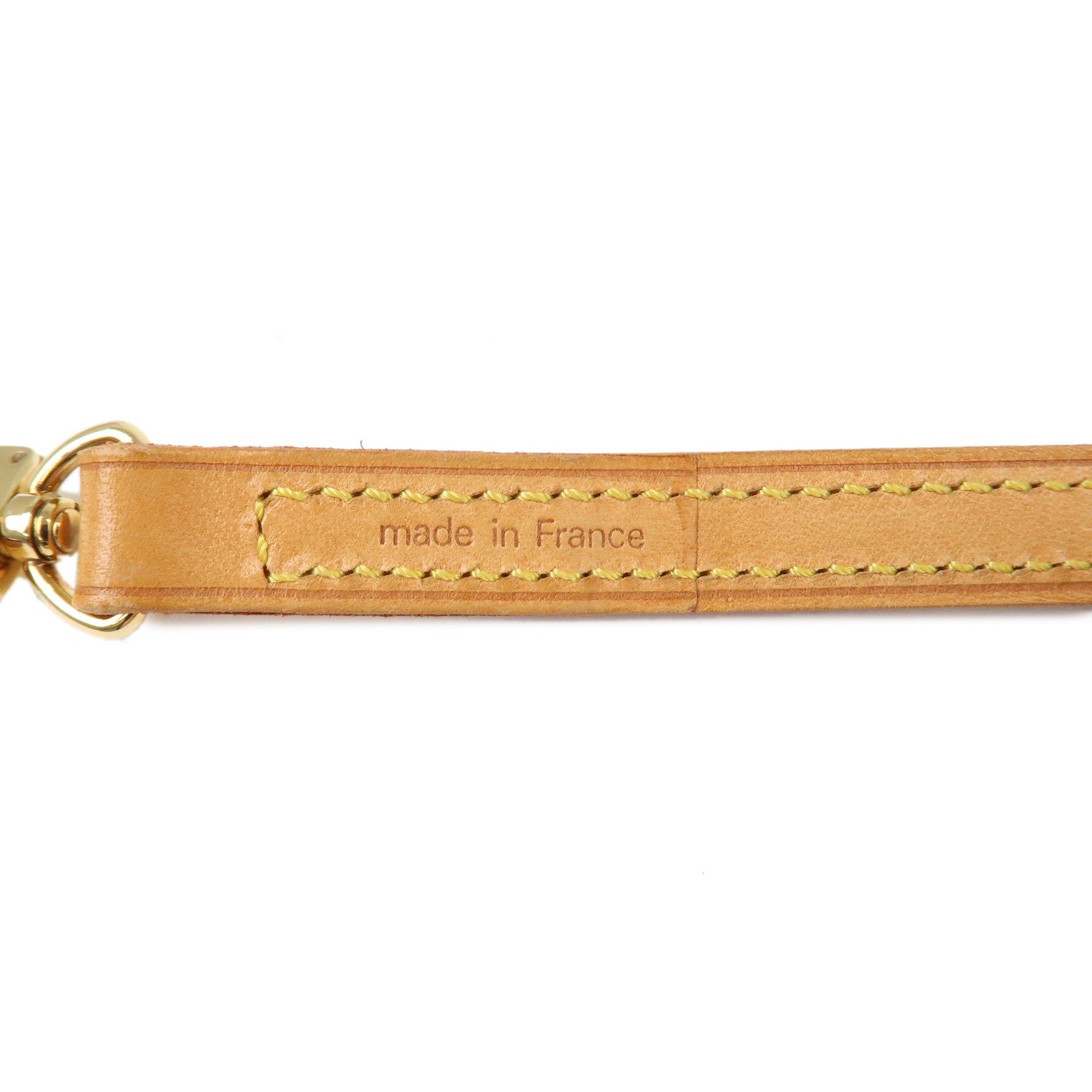 Louis Vuitton Nume Leather Shoulder Strap 120cm Natural J00145 Used