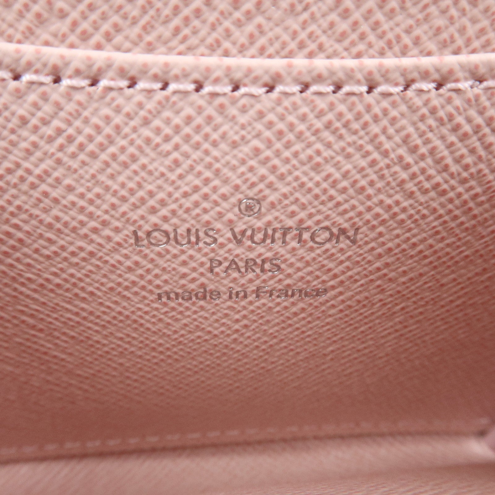 Louis Vuitton Epi Zippy Coin Purse Coin Case Rose Ballerine M61206