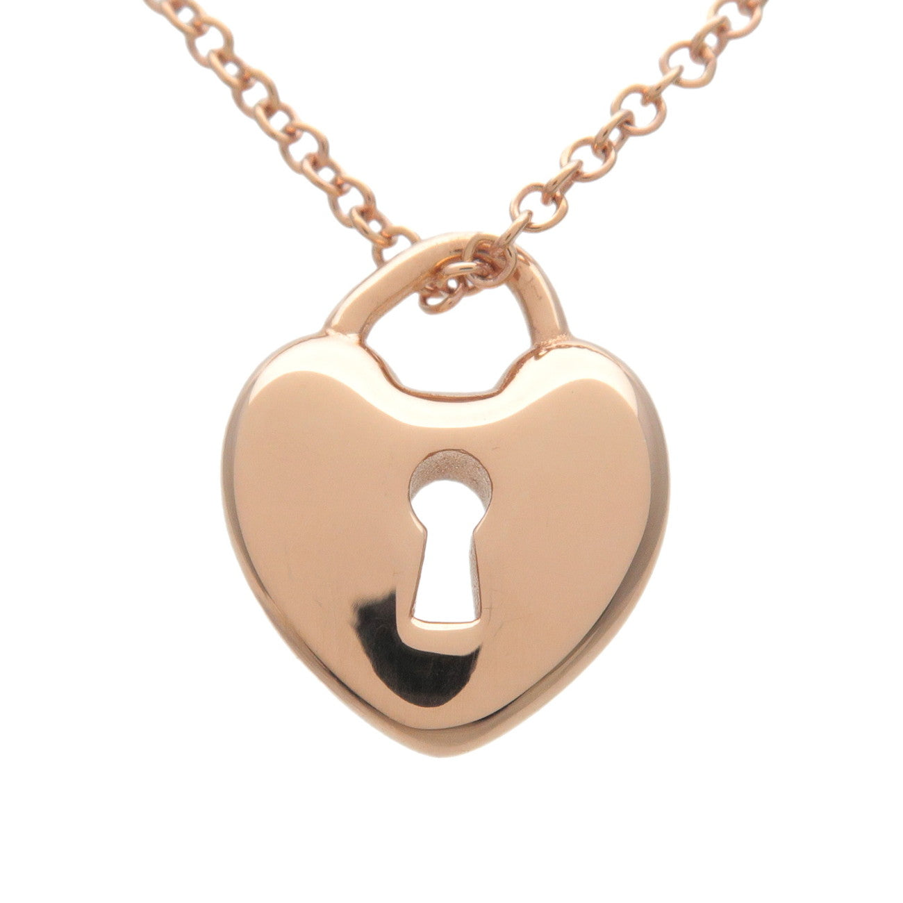 Tiffany&Co.-Heart-Lock-Necklace-K18PG-750PG-Rose-Gold