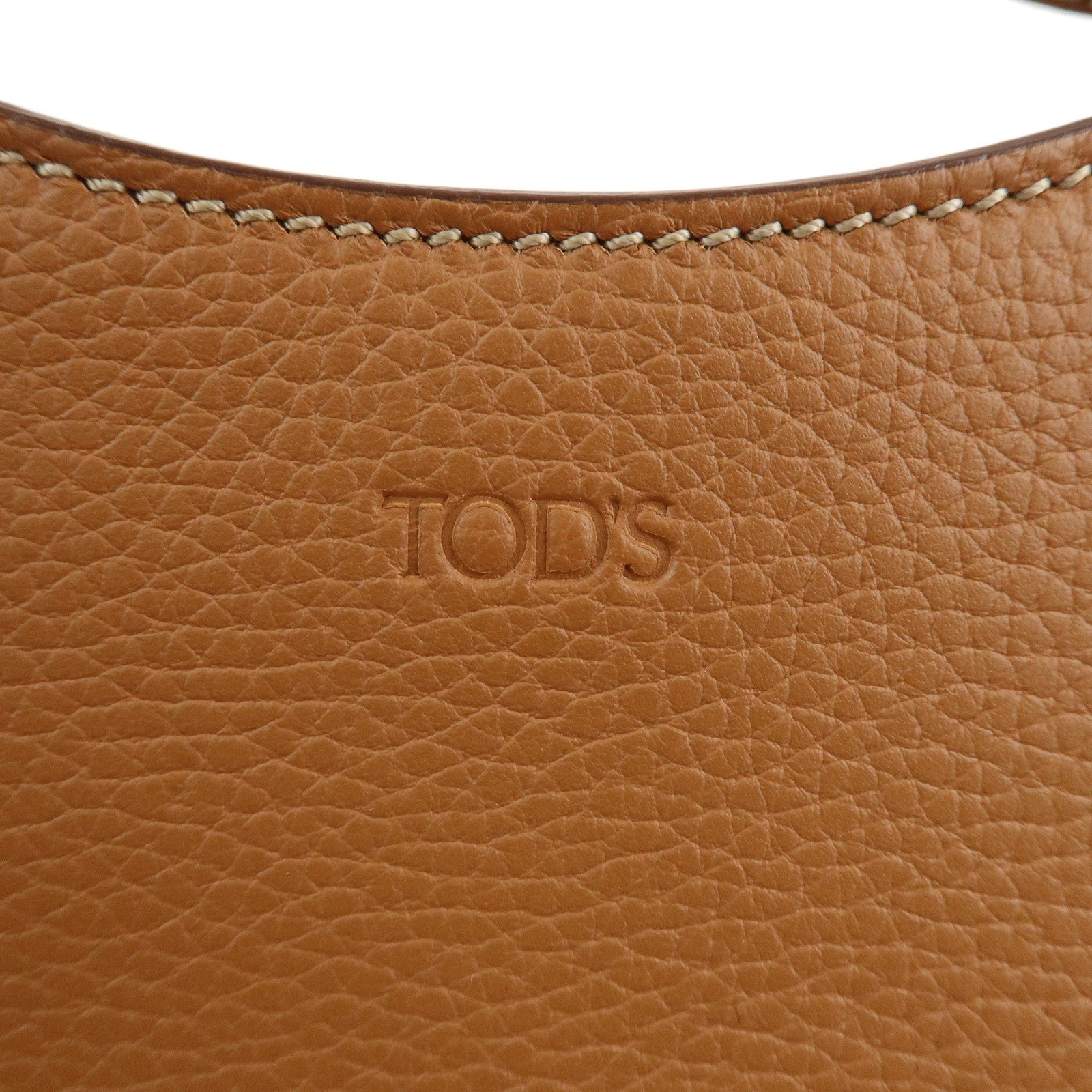 TOD'S Oboe Shoulder Bag Beige