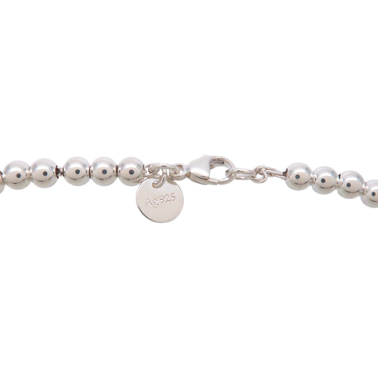 Tiffany&Co. Return to Tiffany Mini Heart 1P Diamond Bracelet SV925